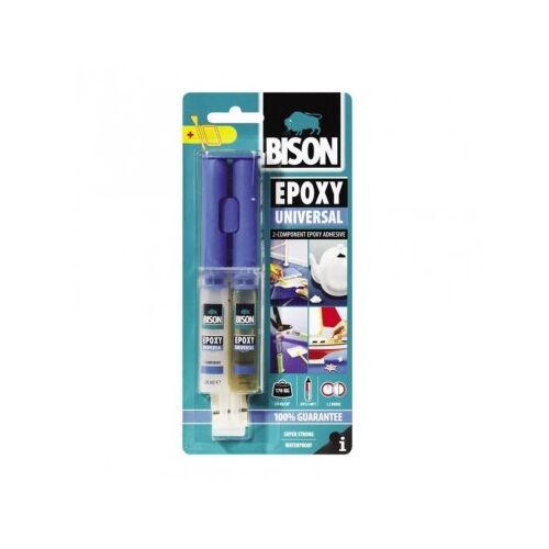 Reparaturkleber, Zweikomponenten-Universalkleber, Bison Epoxy 2x12ml 131320678