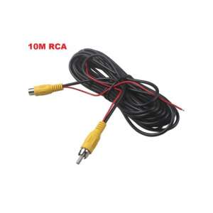 10-metrowy kabel przedłużający RCA do kamer cofania - Kabel RCA