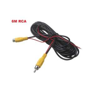 6-metrowy kabel przedłużający RCA do kamer cofania - Kabel RCA