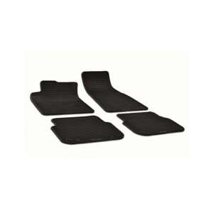 Audi A6 C6 (2004-2006) black rubber floor mats, set of 4 - Car mat