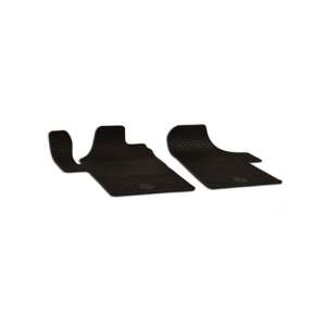 Mercedes VITO W639 2003-2010, 2010- black rubber floor mats, 2 piece set - Car mat