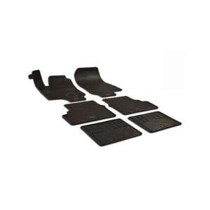 Opel Zafira A (1999-2004) black rubber car floor mats set of 6 - Car mat