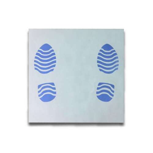 JBM 250 Stück Autoteppichschutz-Set, 430 x 440 mm