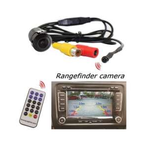 Abstandsmessende Kamera mit Fernbedienung, Rückfahrkamera, Frontkamera, Parkhilfe, Autokamera, Rückfahrkameras, Rückfahrkamera, Autozubehör - Kfz-Elektronik