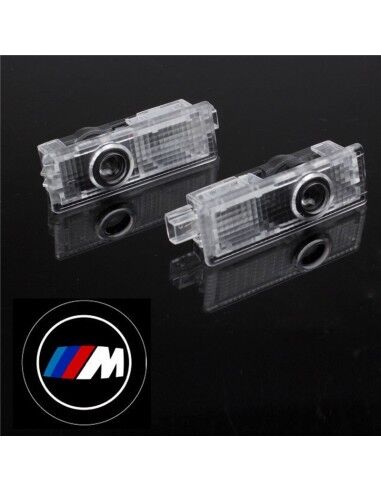2x Xenon Bright® Door Logo Projector Set BMW M X3, X4, X5, X6, SERIES 3(F30), 4(F32)