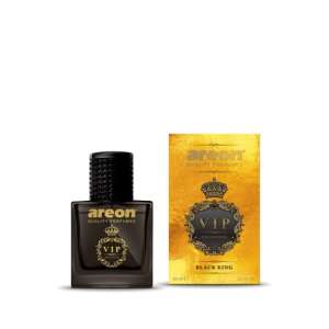 Areon VIP Black King car air freshener, 50ml, gold and black design - Areon Car Air Freshener