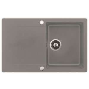 Teka Clivo 45 - Egymedencés Gránit Mosogatótálca - Metál Szürke 58463585 - Teka