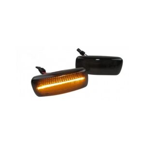 LED Side Marker Light Set, Smoked, compatible with Audi A2, A3, A4, A6, A8, TT 2pcs 134677462