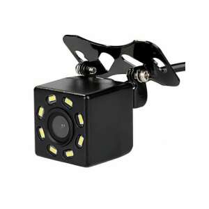 Cameră de marșarier neagră cu vizibilitate nocturnă cu infraroșu și unghi de vizualizare de 170 de grade - Electronica auto