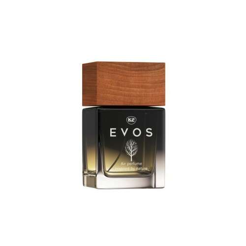 K2 Evos Unicorn car air freshener, 50ml bottle with wooden cap