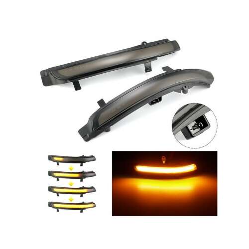 Skoda Octavia 2 FL 1Z3, Superb 2 dynamic LED mirror indicator set, 2 pieces