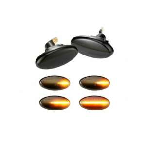 Lămpi laterale LED dinamice pentru Mazda 2, 3, 5, 6, MPV, cu lentilă fumată, set de 2 - Lumini auto