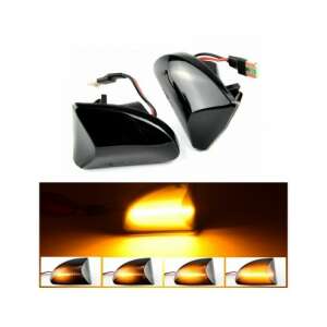 Smart Fortwo W451 dynamische LED-Seitenblinker-Set, schwarz, 2 Stück - Smart