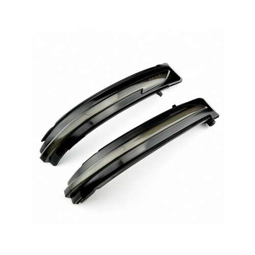 Nissan X-Trail, Qashqai, Murano, Pathfinder, Terra dynamic LED mirror indicator set, smoked lens