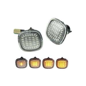 Lămpi laterale dinamice cu LED pentru mașini Audi, Seat, Skoda, pachet de 2 - Lumini auto