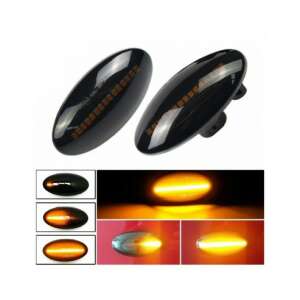 Suzuki Swift, SX4, Vitara, Jimny dynamic LED side indicator lights, 2 piece set, smoked lens - Car light