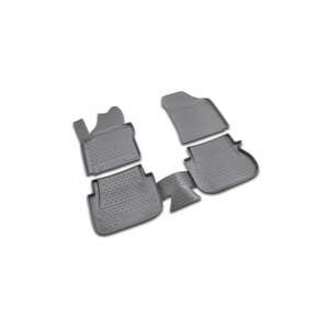 Gumowe dywaniki samochodowe Novline VW Caddy, zestaw 4 sztuk, dopasowane do modeli 2007-2014 - Pojazd i części