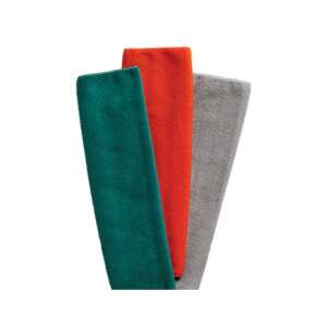 Turtle Wax Clean & Shine microfiber cloths, 3 pack, green, orange, grey - Microfiber cloth