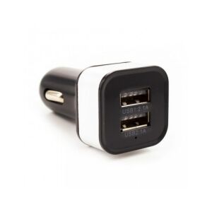 CarGuard Dual USB Car Charger Adapter with 2 USB Ports, 2.1A - Car Charger