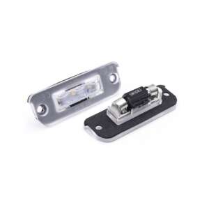 2x LED License Plate Light Set Xenon Bright® Mercedes-Benz ML W164, R W251, GL X164 102475013