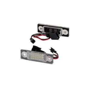 2x Xenon Bright® LED License Plate Light Set VW Sharan 1995-2010 102475075