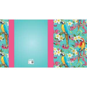 Nebulo Füzetbox A4 méretű füzetekhez, papagáj mintával - Füzetbox
