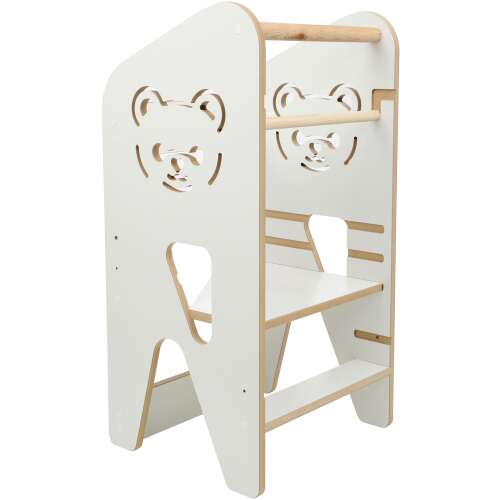 Verk Montessori tanulótorony állítható magassággal - Maci #fehér