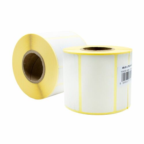 40x70 mm-es 1000 db-os thermo etikett