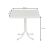GardenLine rattan hatású kerti asztal - 80 x 80 x 73 cm - Barna 102481587