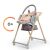 Kinderkraft Lastree Hochstuhl, 2 in 1, umbaubar, rosa 120266926