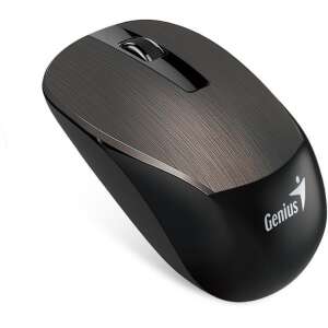 Genius NX-7015 Wireless Mouse, 800/1200/1600 DPI, Black and Silver - Peripheral