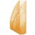 Transparent orange DONAU plastic magazine file