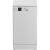 Front view of Beko DVS05024W freestanding dishwasher