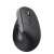 Trust 25146 Bayo+ ergonomic vertical wireless mouse, black, front view