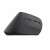 Trust 25146 Bayo+ ergonomic vertical wireless mouse, black, side view
