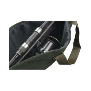 Mivardi Premium Single Botzsák 145cm, zöld, párnázott, cipzáras, egy bot és orsó számára - Mivardi