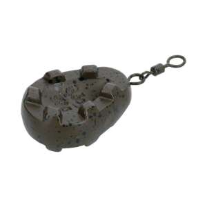 Mikado Gripper Ólom 170g horgász ólom, barna, forgóval - Horgász ólom