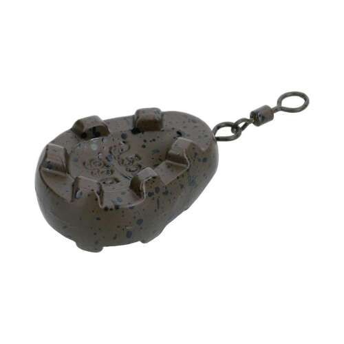 Mikado Gripper Ólom 227g horgász ólom, barna, forgóval