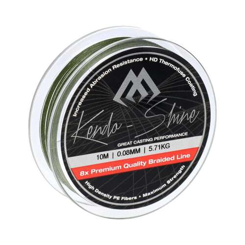 Mikado Kendo Shine Zöld 0,08mm 10m Fonott Zsinór