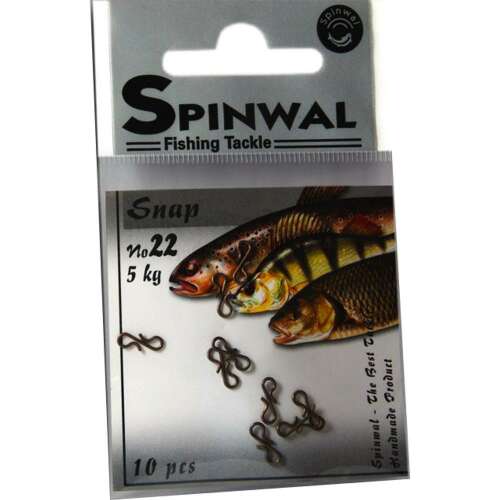 Spinwal kapocs 02 5kg (No.22) 102834642 - Horgász forgó és kapocs
