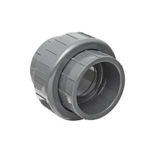 PVC union fitting, 40mm diameter, for connecting pipes - Water, Gas & Heating Installation
