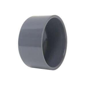 PVC end cap, 32mm, grey - Water, Gas & Heating Installation