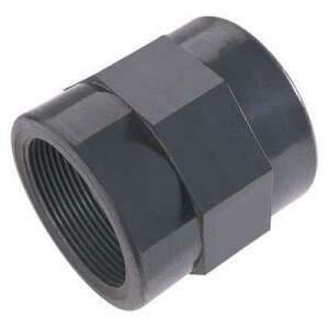 PVC threaded coupling, 75mm x 2 1/2 inch - Water, Gas & Heating Installation