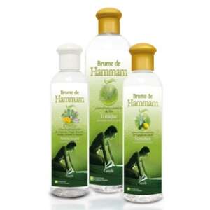 Three bottles of Camylle Brume de Hammam steam bath essence, 500ml, with a refreshing, invigorating, and alluring aroma - Air Freshener