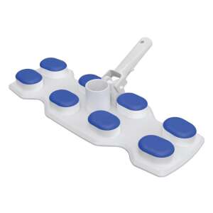 Flexible pool vacuum head with ball wheels, K055 - Pool Vacuum Accessory