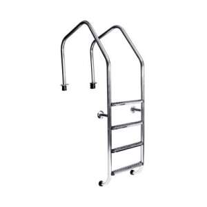 Stainless steel pool ladder with 4 steps, OF415-S - Pool Ladder