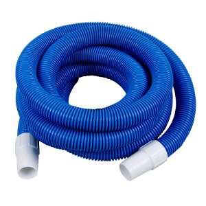 Blue pool vacuum hose, 38mm diameter, 9m long - Pool Vacuum Accessory
