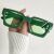 iUni iEye Retro Square Sunglasses, UV400, Green 135415325
