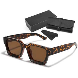 iUni iEye Ретро квадратни слънчеви очила, UV400, с животински принт 147109331 - IUni