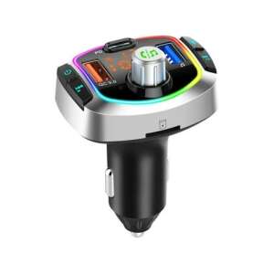 FM-Modulator 12-24 V Bluetooth 5.0 mit 18 W Super Charge 3.0 Autoladefunktion und USB-C-Anschluss – BC63